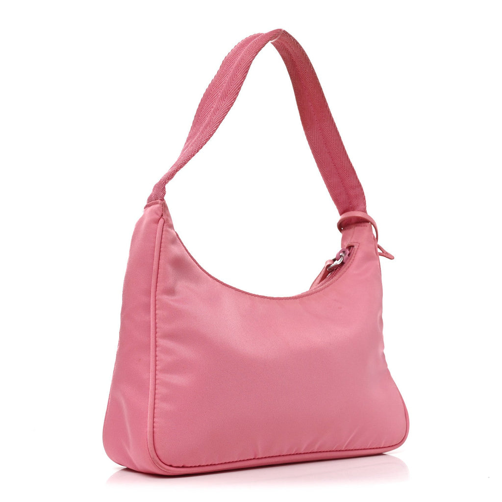Tessuto Nylon Mini Re-Edition 2000 Bag Begonia