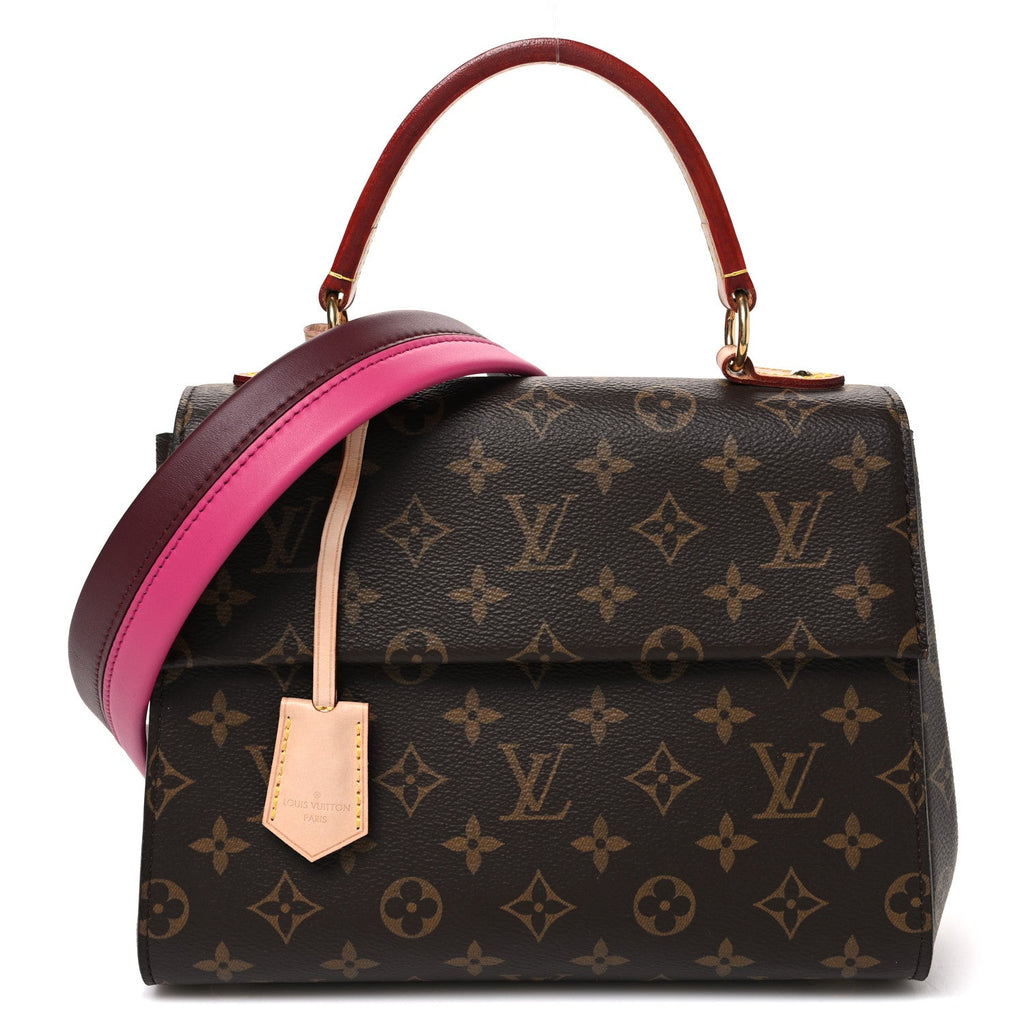 Monogram Cluny BB Bordeaux Fuchsia