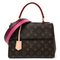Monogram Cluny BB Bordeaux Fuchsia