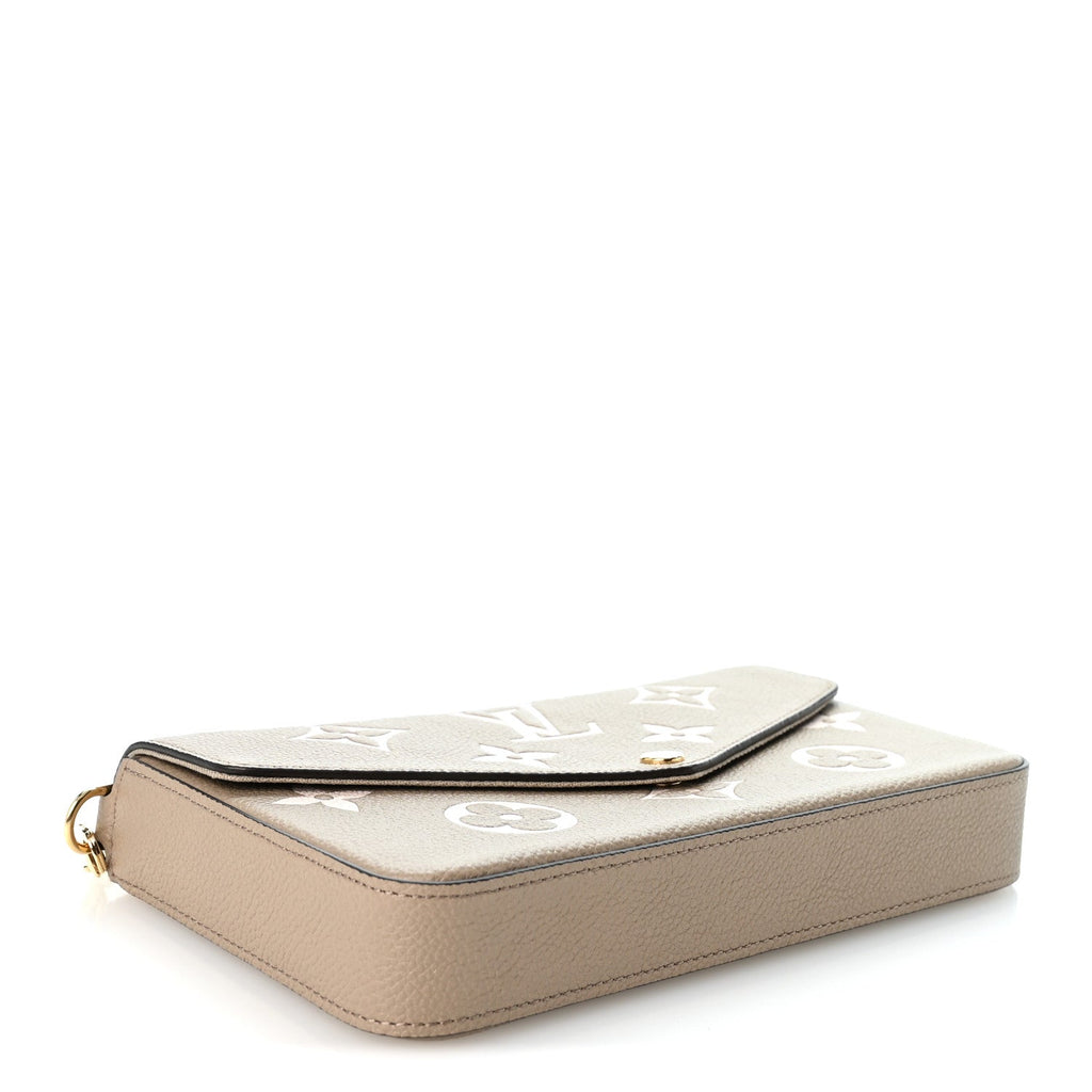 Empreinte Monogram Giant Felicie Pochette Tourterelle Creme