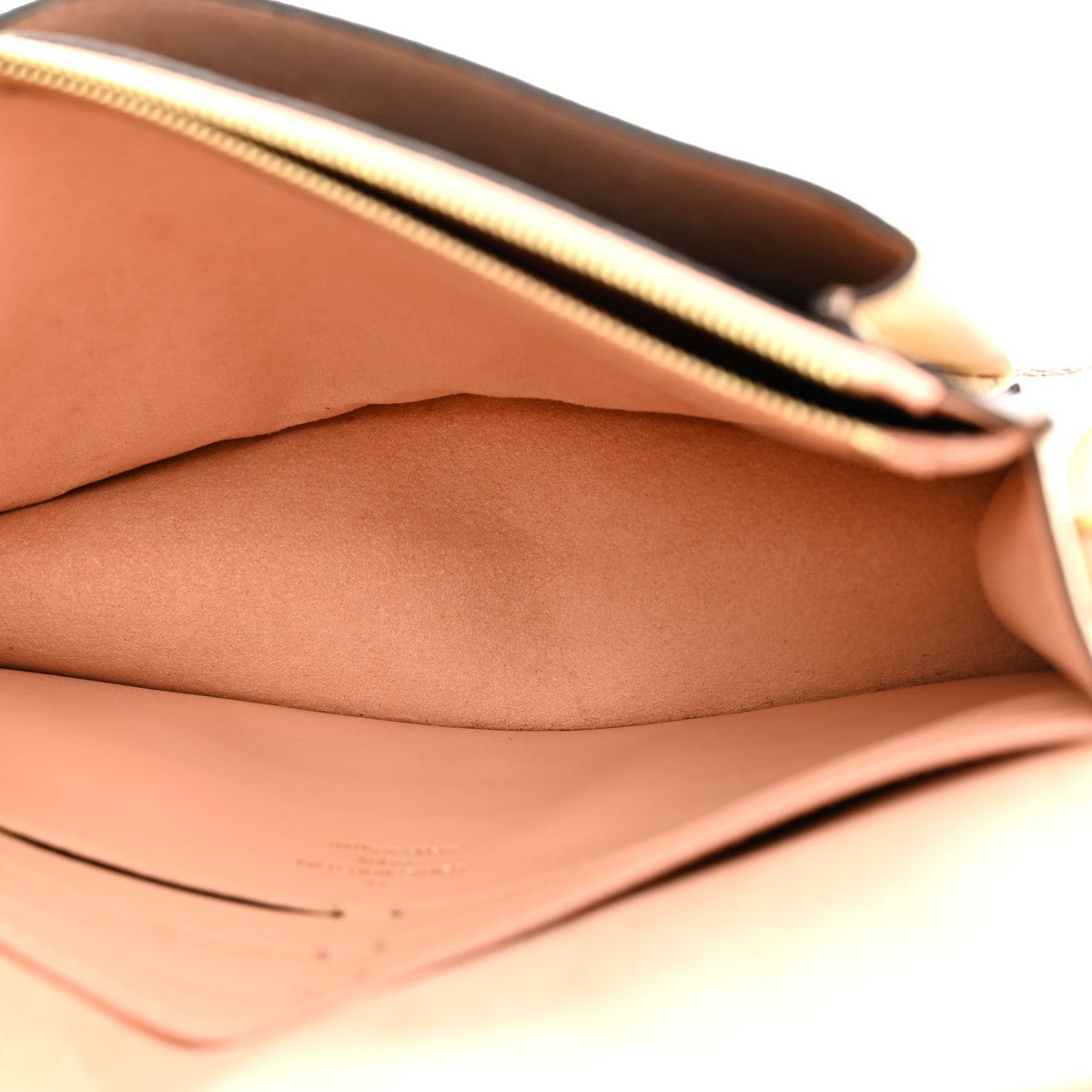 Damier Ebene Vavin Chain Wallet Creme