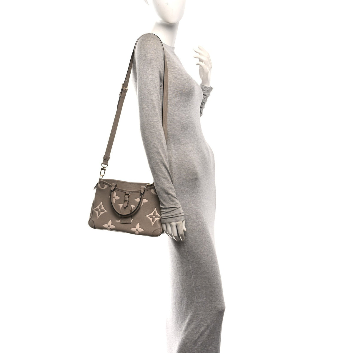 Empreinte Monogram Giant Trianon PM Tourterelle Creme