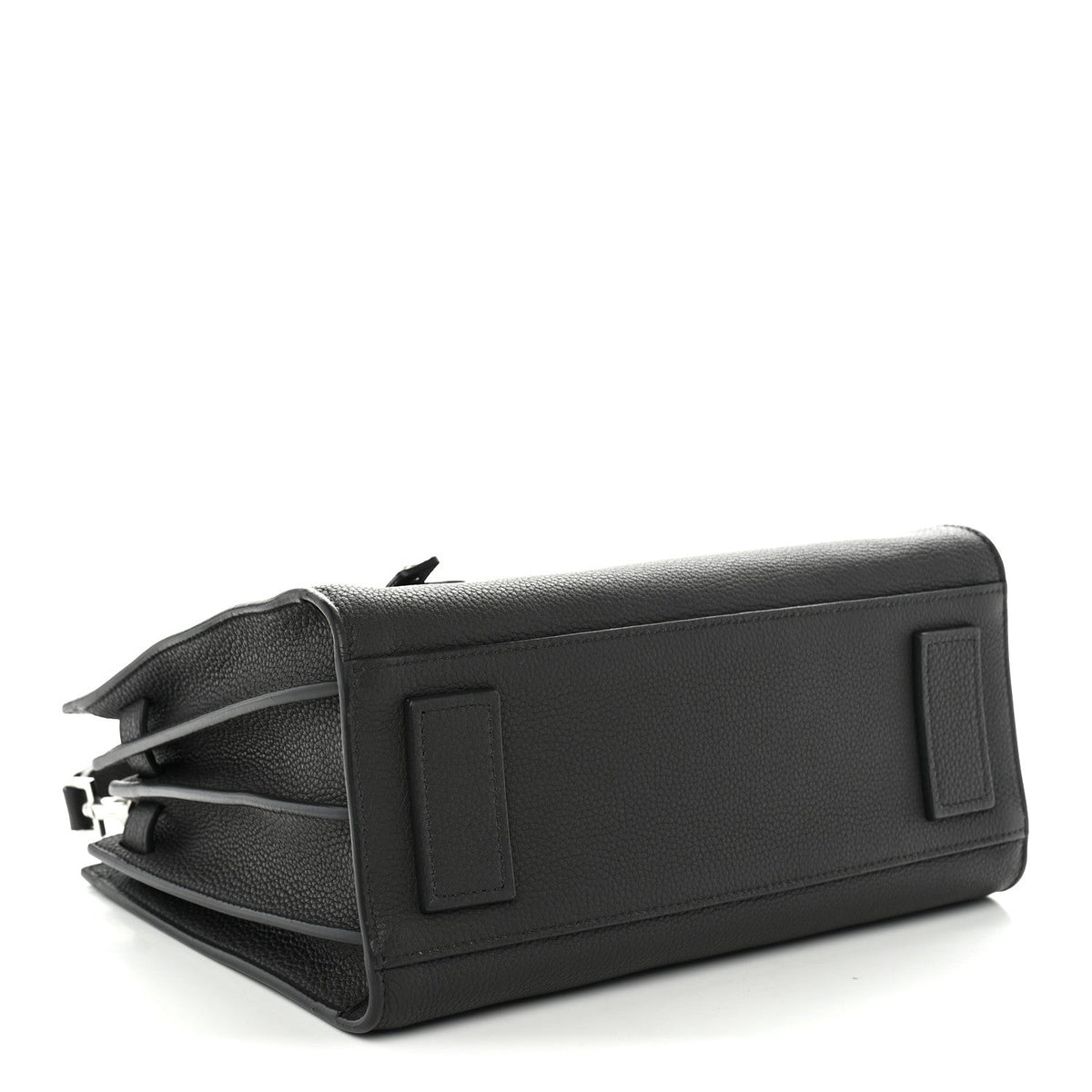 Grained Calfskin Baby Sac De Jour Souple Asphalt