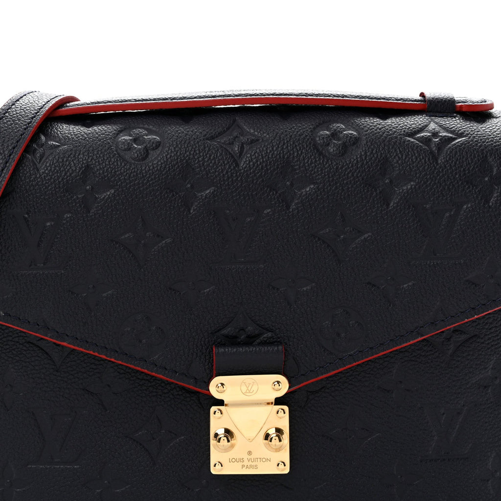 Empreinte Pochette Metis Marine Rouge