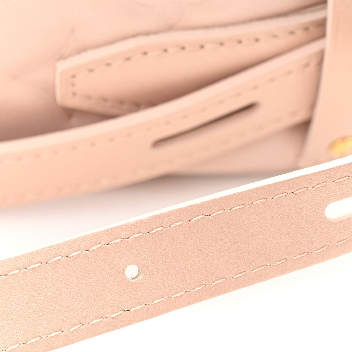 Lambskin Embossed Monogram Fall In Love Sac Coeur Light Pink