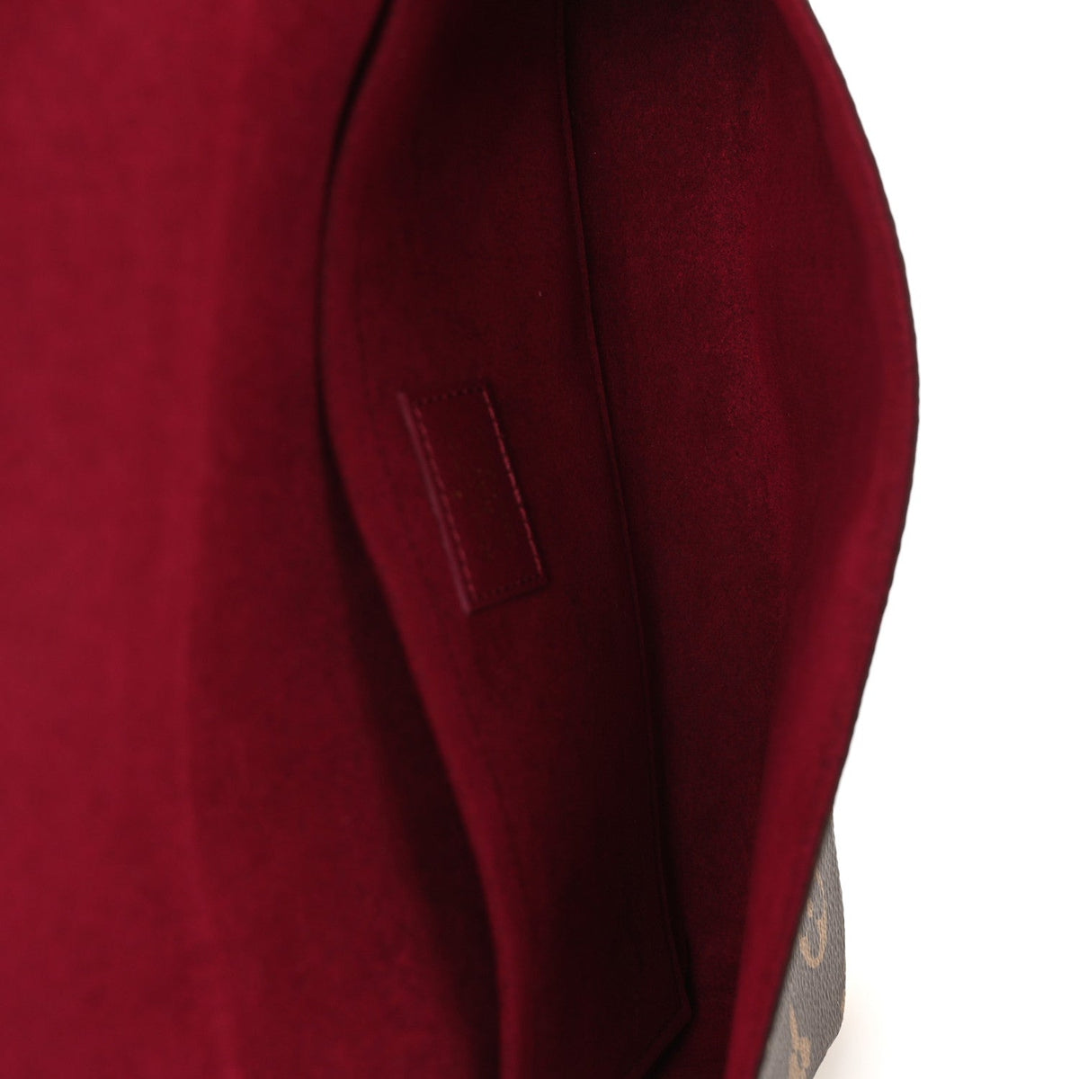 Monogram Pochette Felicie Chain Wallet Fuchsia