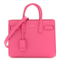Grained Calfskin Nano Sac De Jour Lipstick Fuchsia