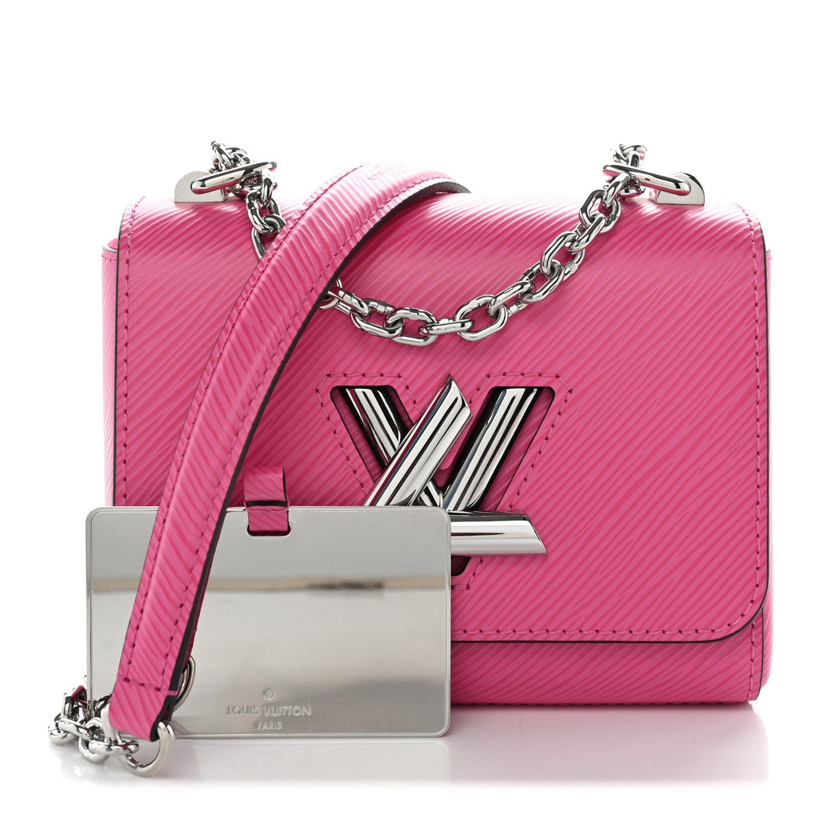 Epi Twist Shoulder Bag Mini Hot Pink
