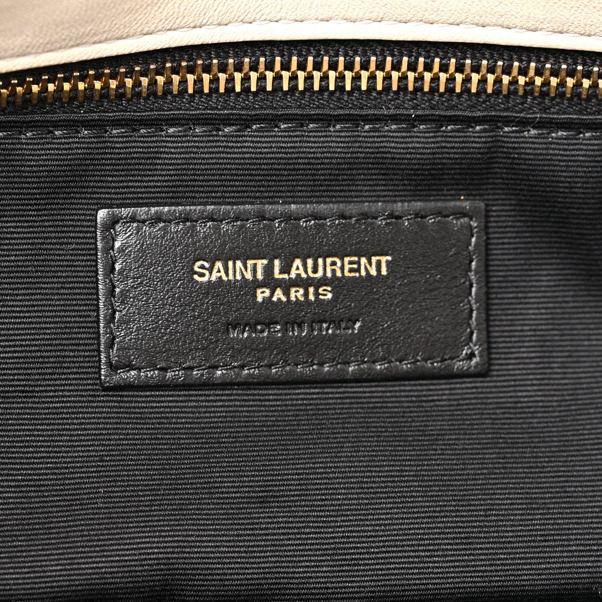 Plunged Lambskin Calypso Blanc Vintage