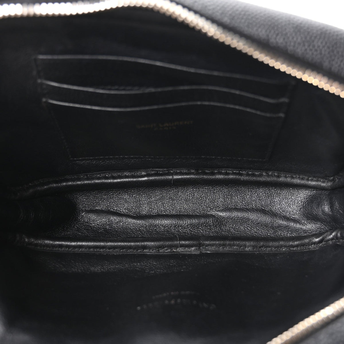Grain De Poudre Matelasse Monogram Mini Lou Camera Bag Black