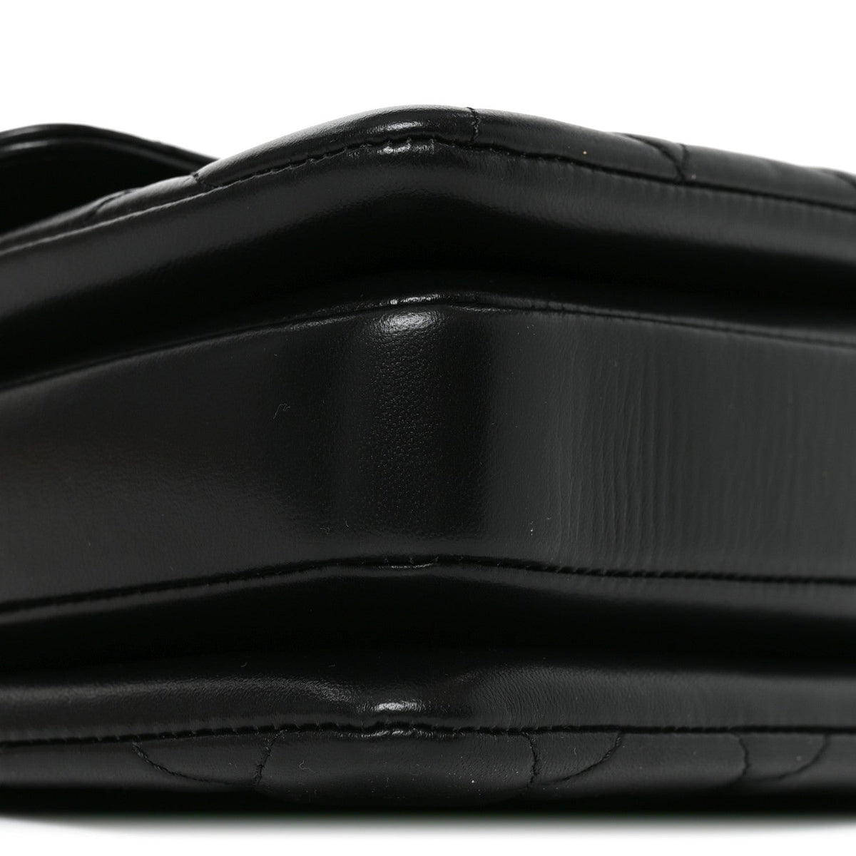 Lambskin Quilted Small Trendy CC Dual Handle Flap Bag So Black