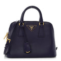 Saffiano Lux Small Promenade Tote Bluette Viola