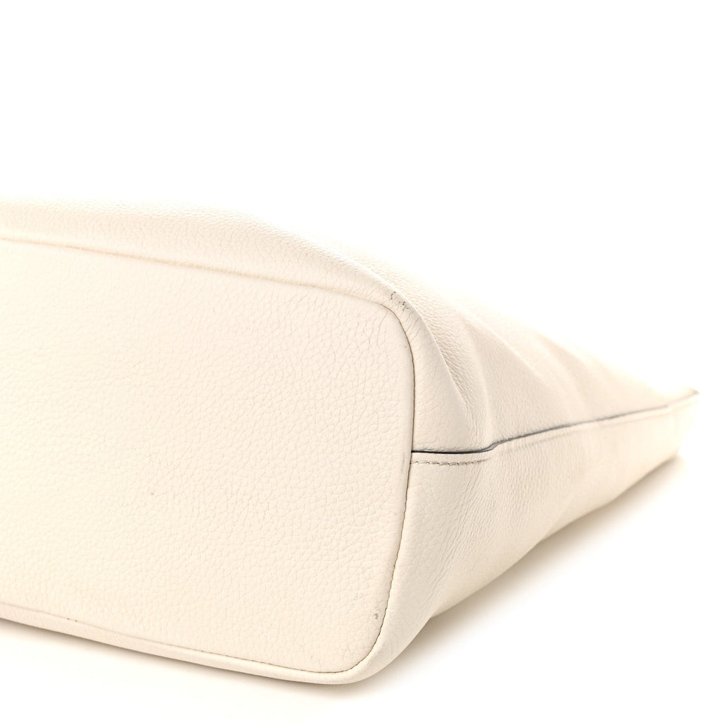 Vitello Phenix Metal Hobo White