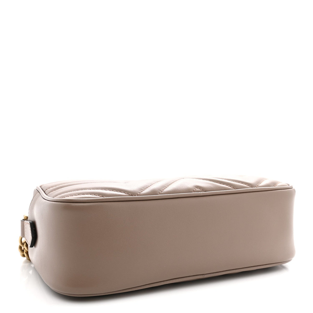 Calfskin Matelasse Small GG Marmont Chain Shoulder Bag Porcelain Rose