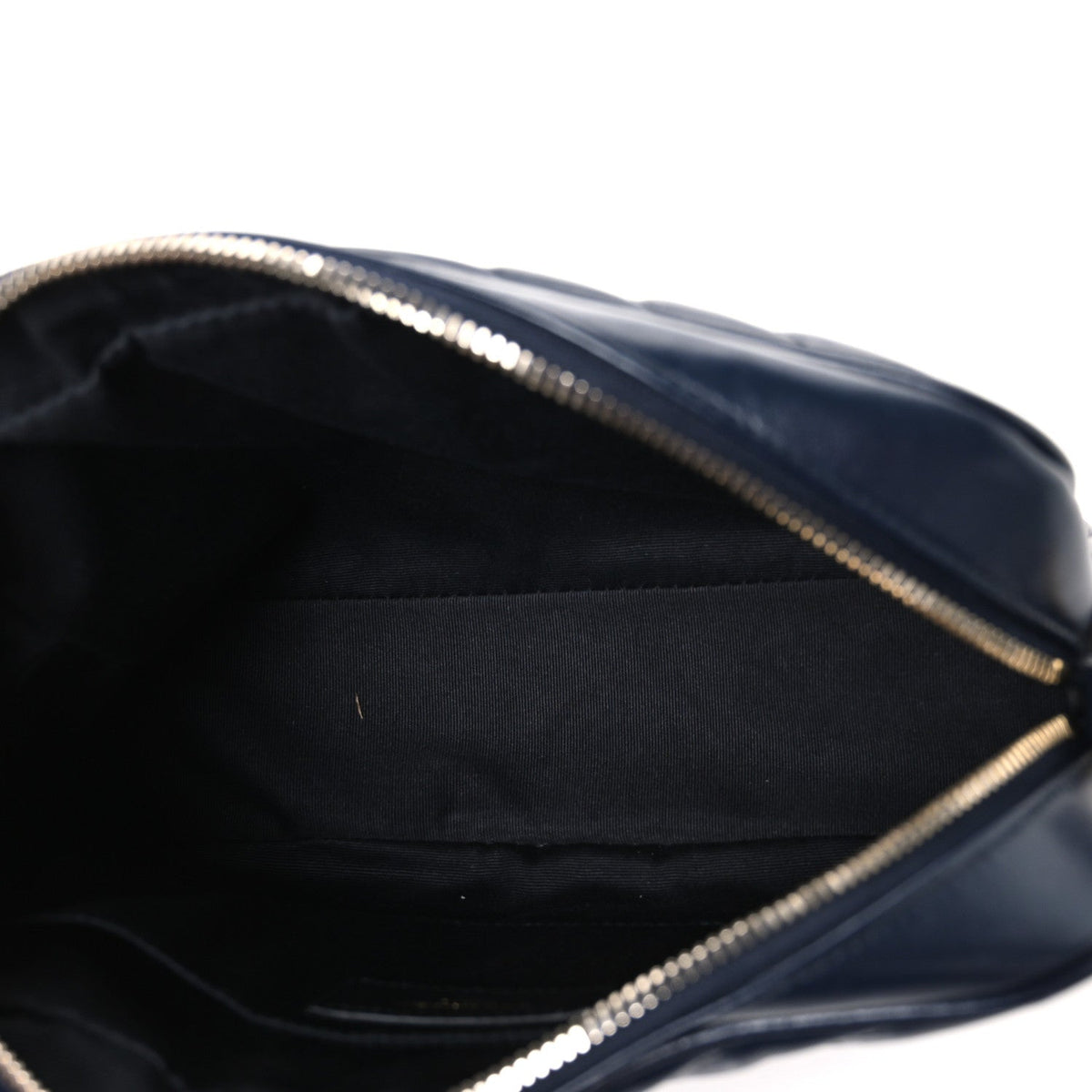 Calfskin Matelasse Monogram Lou Camera Bag Deep Marine