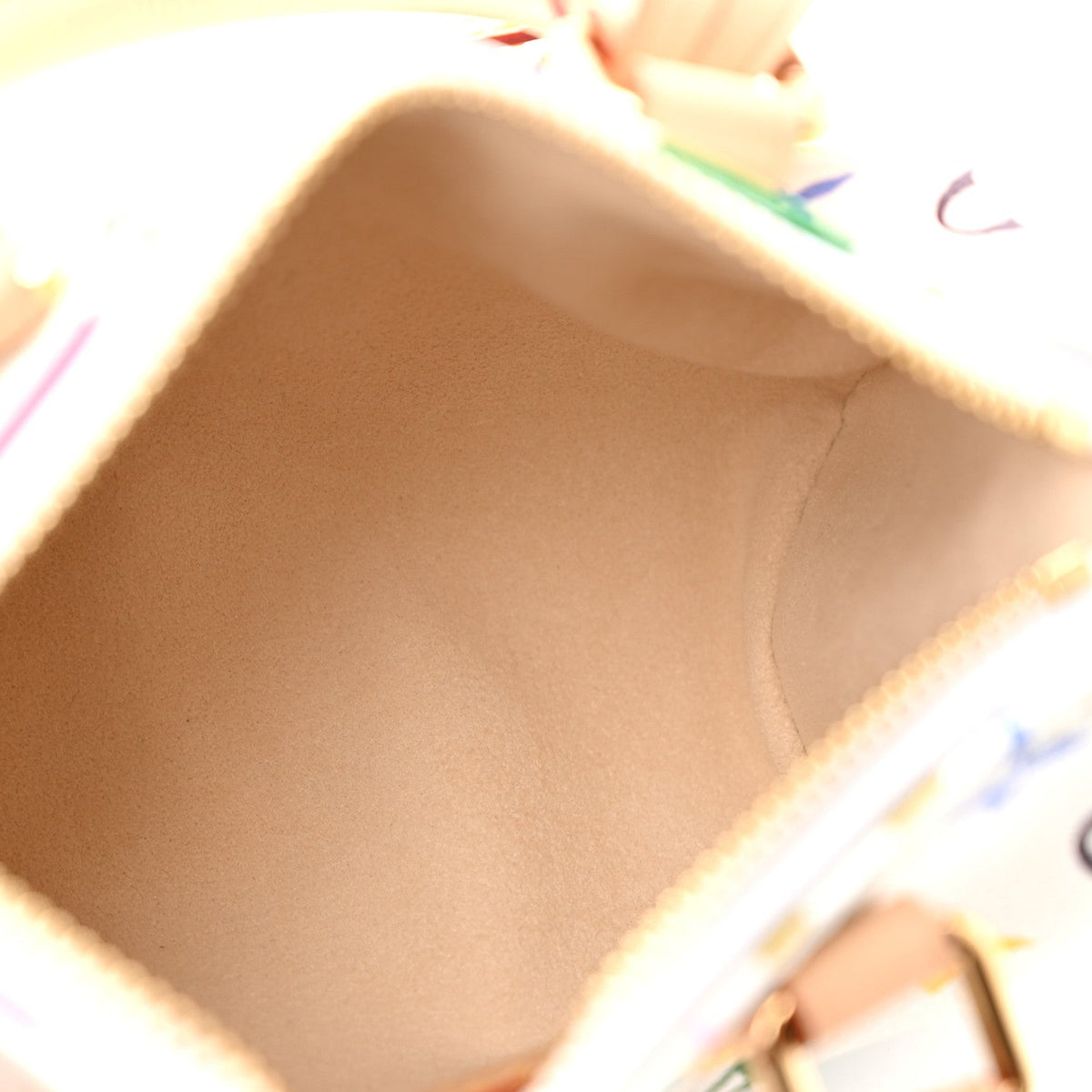 LV X TM Monogram Multicolor Nano Speedy White