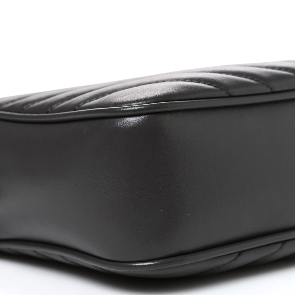 Calfskin Matelasse Monogram Lou Camera Bag Asphalt