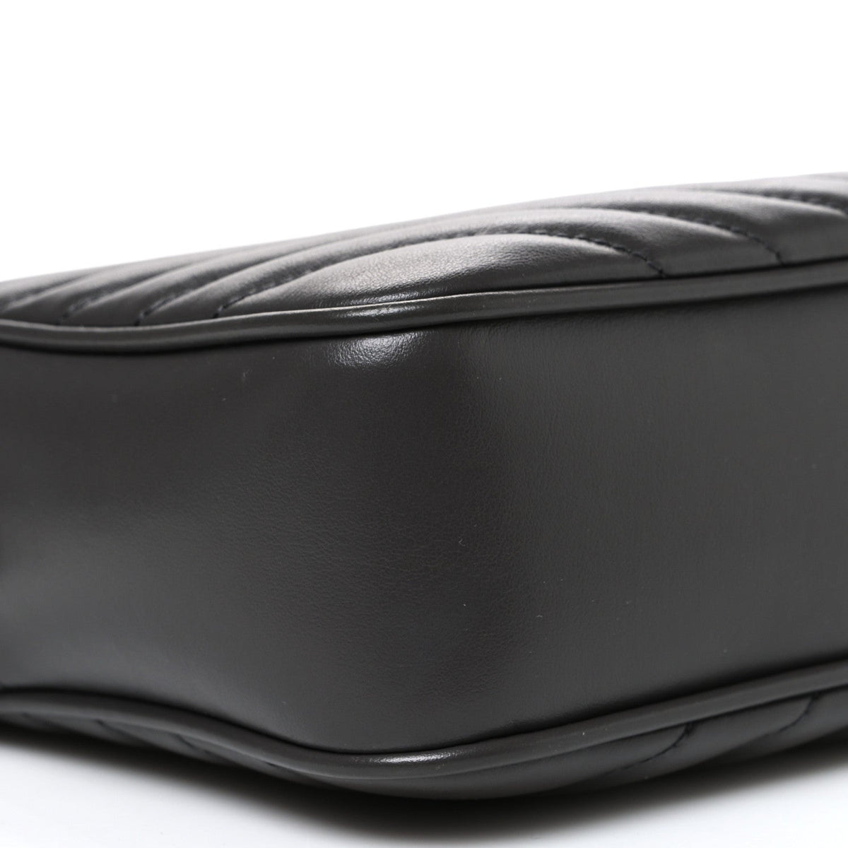 Calfskin Matelasse Monogram Lou Camera Bag Asphalt