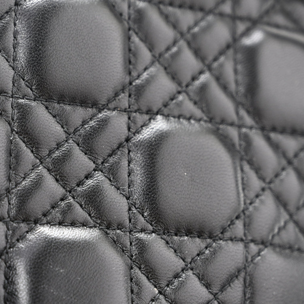 Lambskin Cannage Small My ABCDior Lady Dior Black