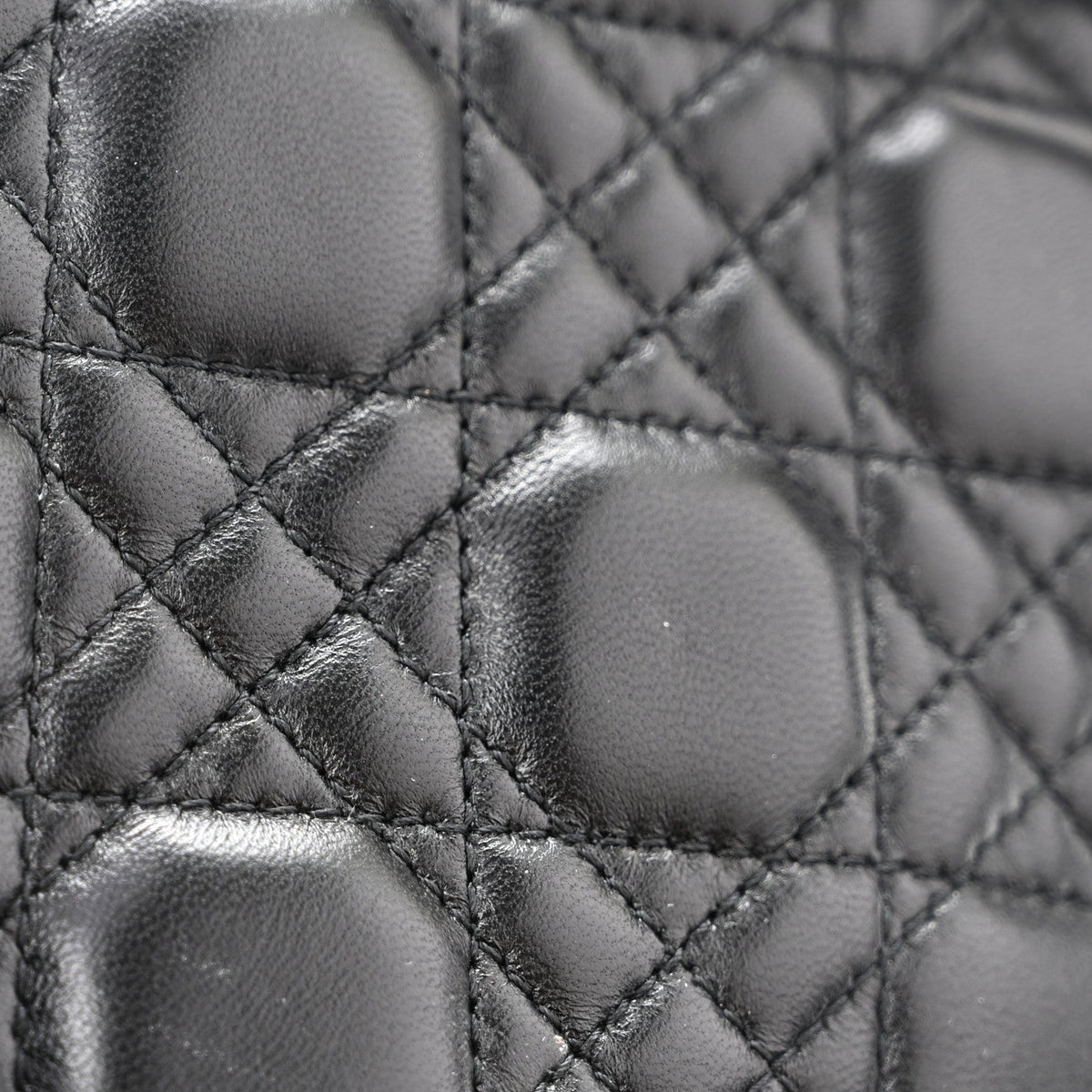 Lambskin Cannage Small My ABCDior Lady Dior Black