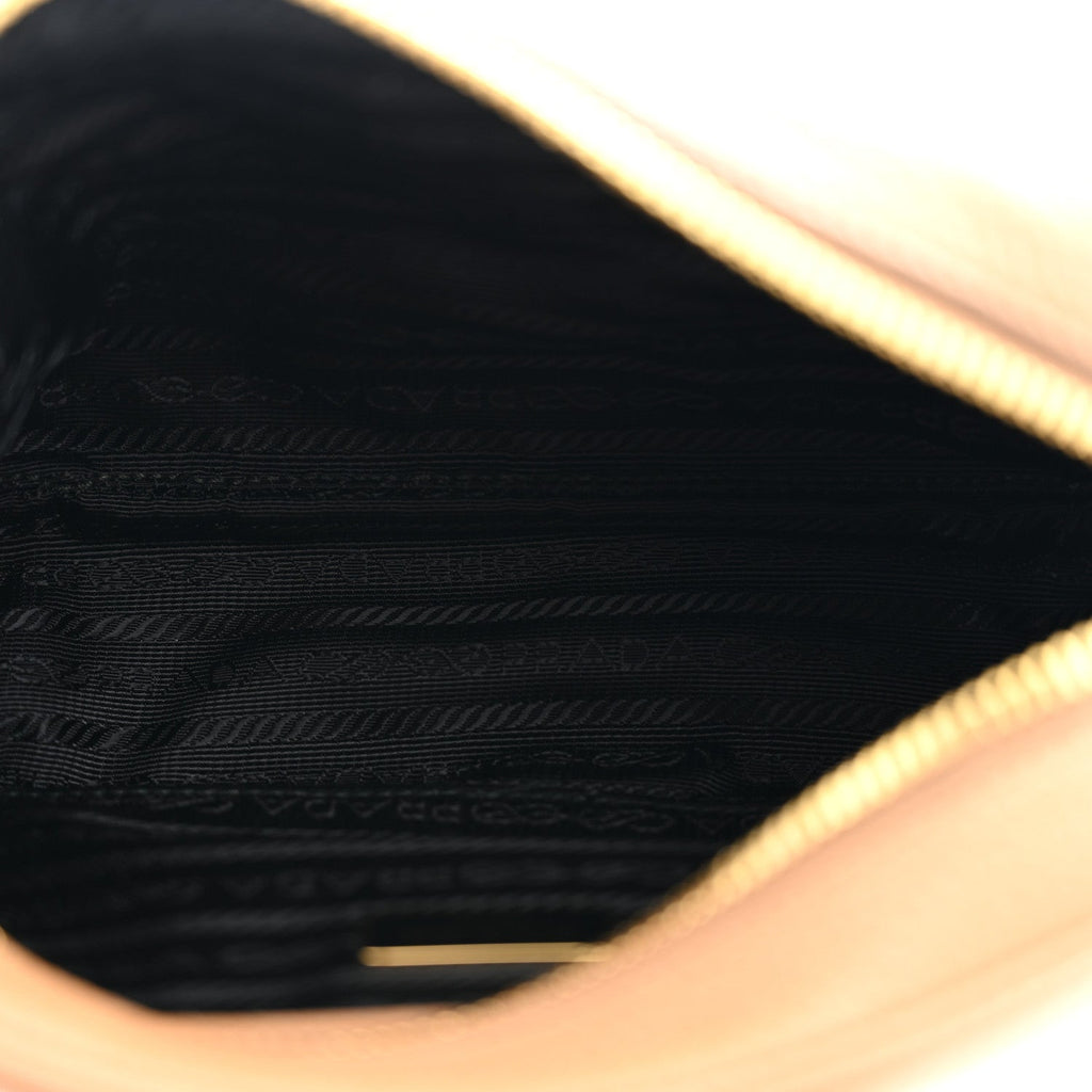 Vitello Phenix Camera Bag Caramel