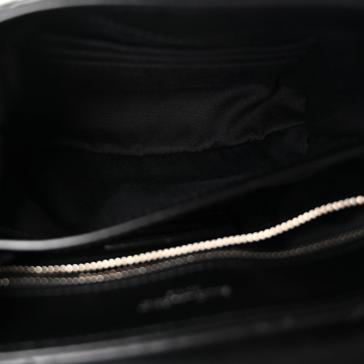 Calfskin Y Quilted Monogram Toy Loulou Crossbody Bag Black