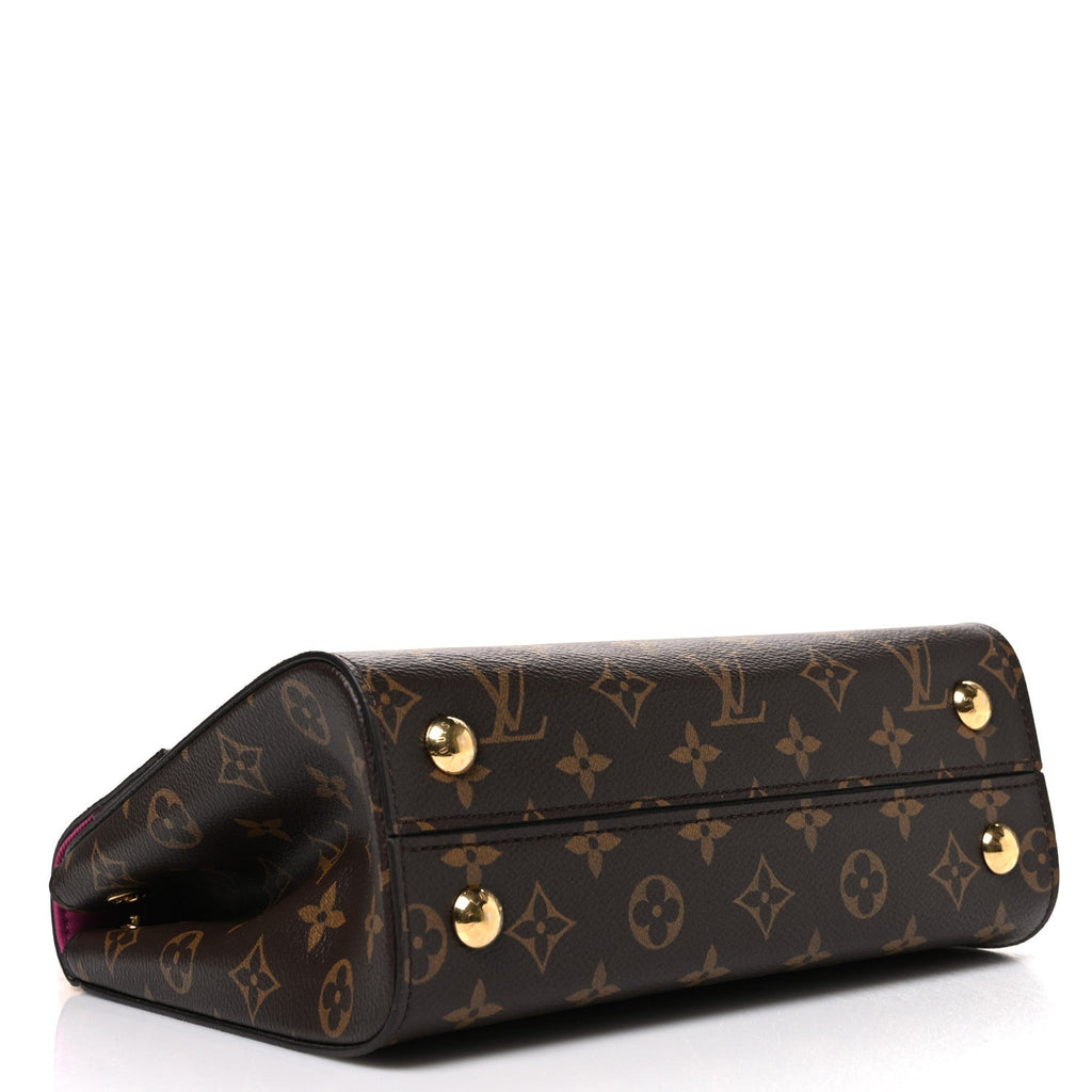 Monogram Cluny BB Bordeaux Fuchsia