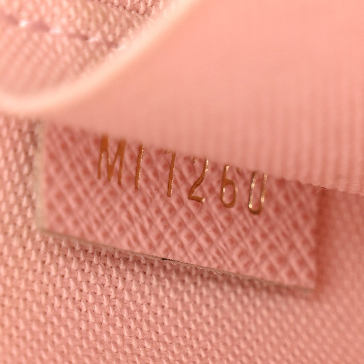Damier Azur Pochette Felicie Chain Wallet Rose Ballerine