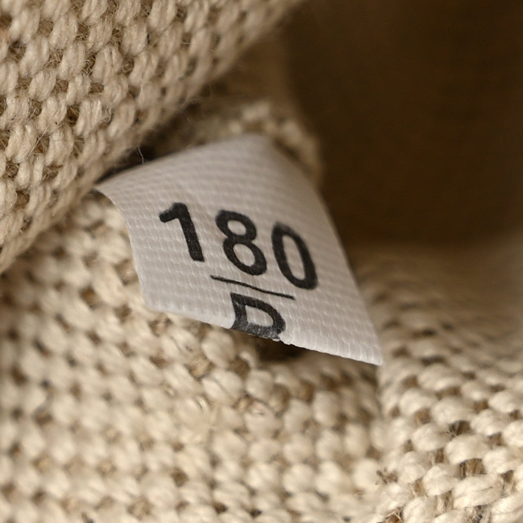 Canvas Mistolino Ricamo Small Logo Tote Naturale