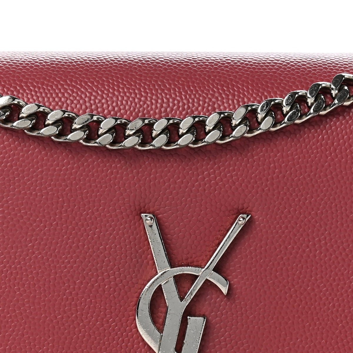 Grain De Poudre Small Classic Monogram Kate Satchel Mystic Rose