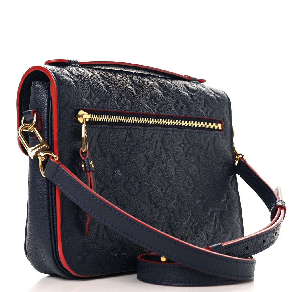 Empreinte Pochette Metis Marine Rouge