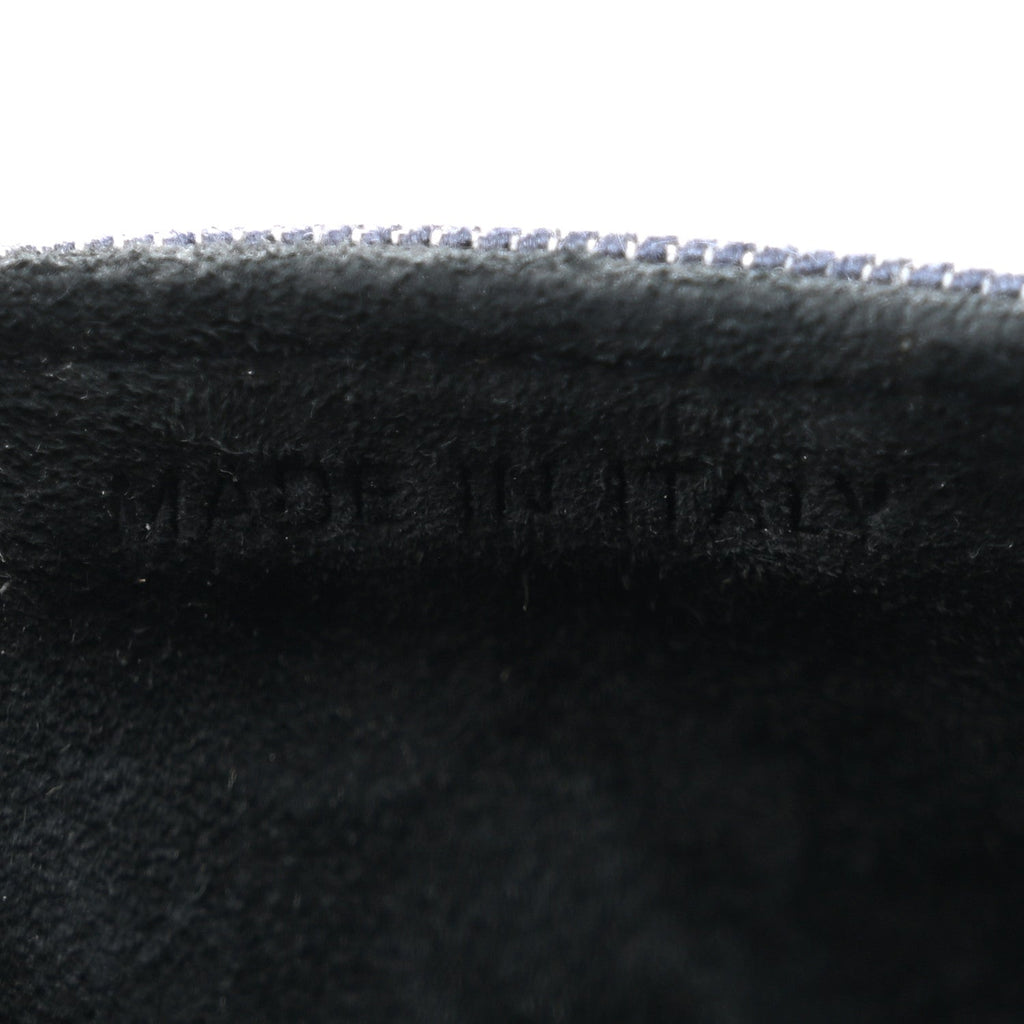 Denim Studded Vertical Diorama Blue