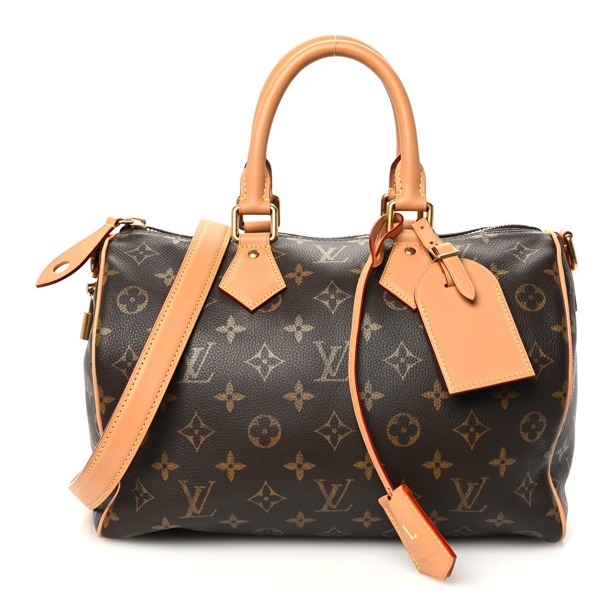 Calfskin Monogram Speedy P9 Bandouliere 30