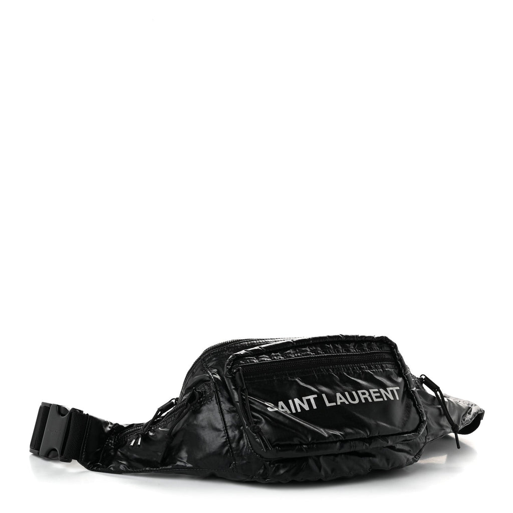 Nylon Logo Nuxx Body Belt Bag Black
