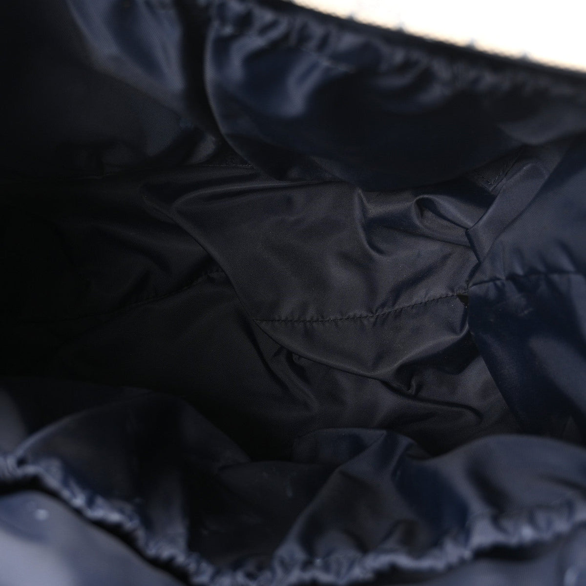 GG Supreme Monogram Selleria Calfskin Messenger Diaper Bag Navy