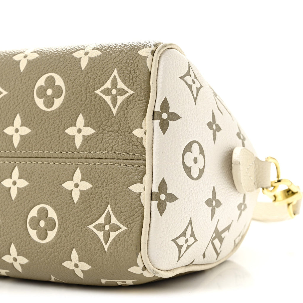 Empreinte Monogram Spring in the City Speedy Bandouliere 20 Kaki Beige Cream