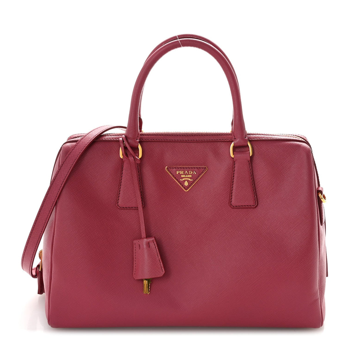 Saffiano Lux Bowler Peonia