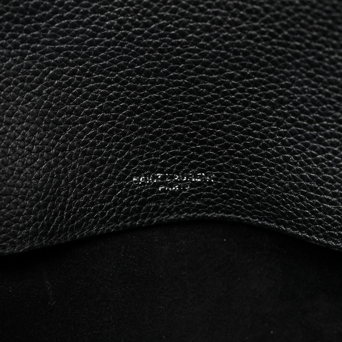 Grained Calfskin Small Supple Sac De Jour Black