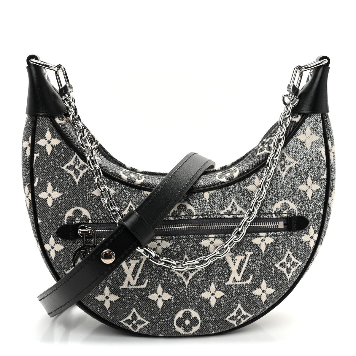 Monogram Jacquard Denim Loop Black