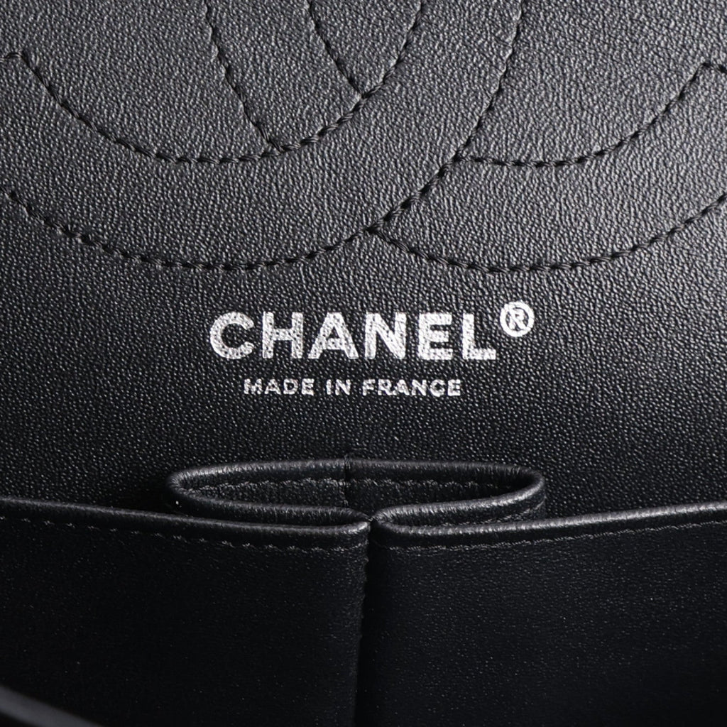 Sheepskin Chevron Quilted 2.55 Reissue 226 Flap So Black
