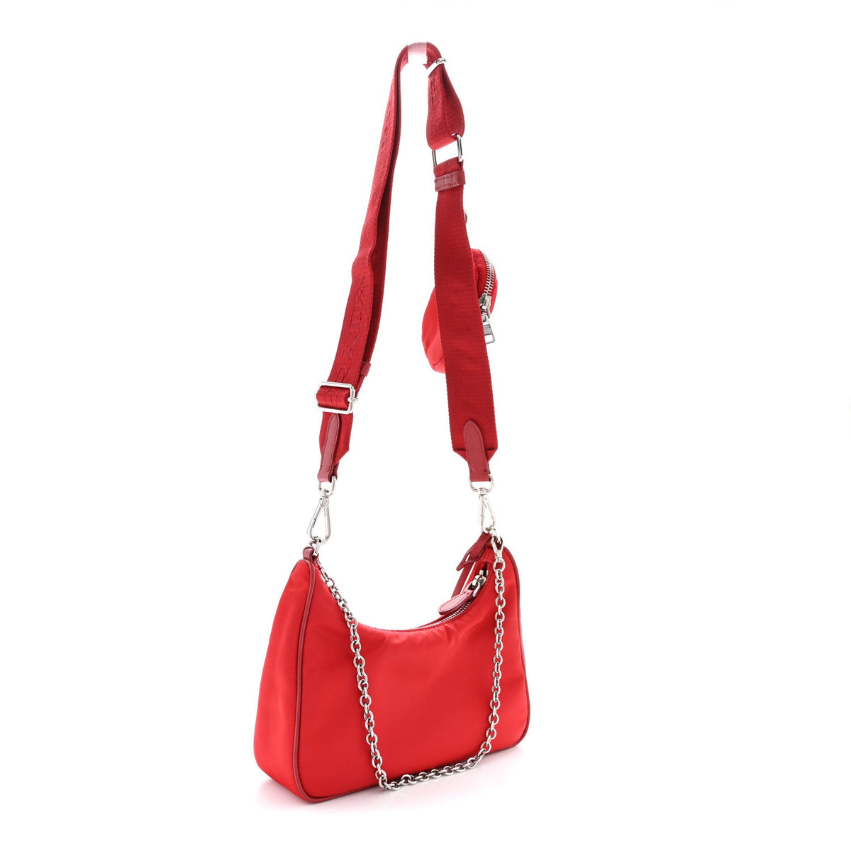 Nylon Re-Edition 2005 Shoulder Bag Rosso