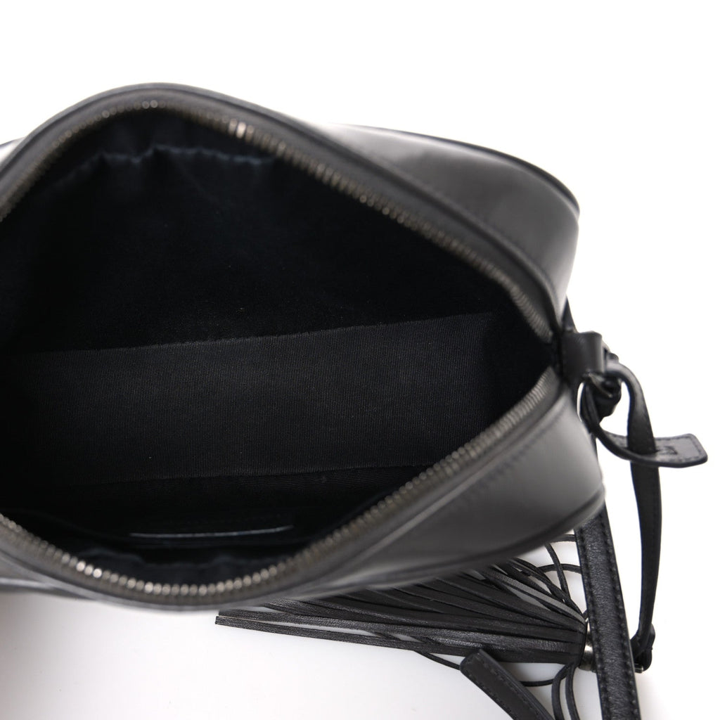 Calfskin Matelasse Monogram Lou Camera Bag Asphalt