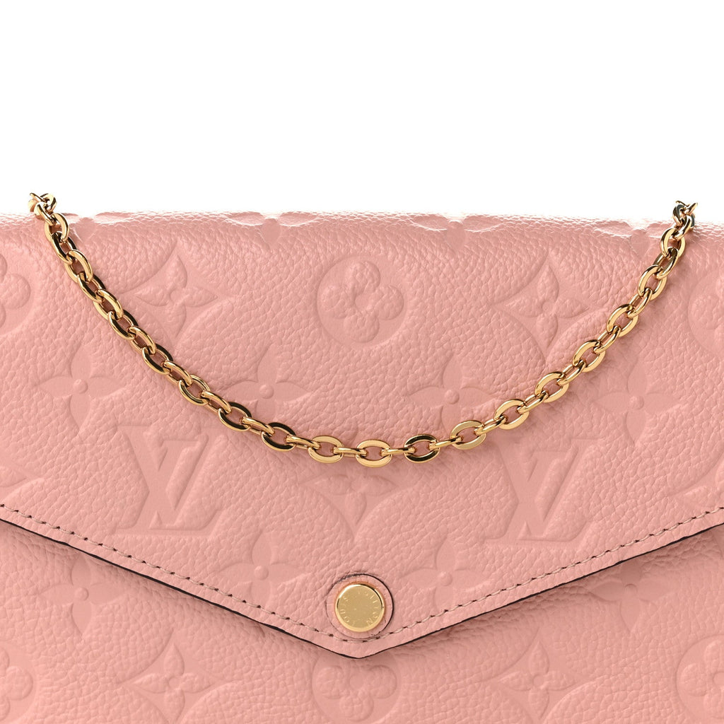 Empreinte Pochette Felicie Chain Wallet Rose Poudre
