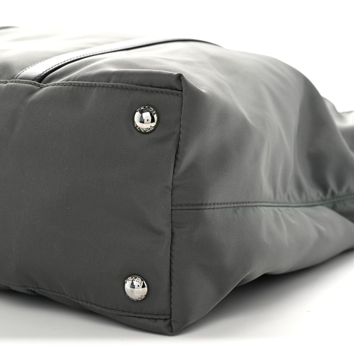 Tessuto Nylon Pocket Tote Grey