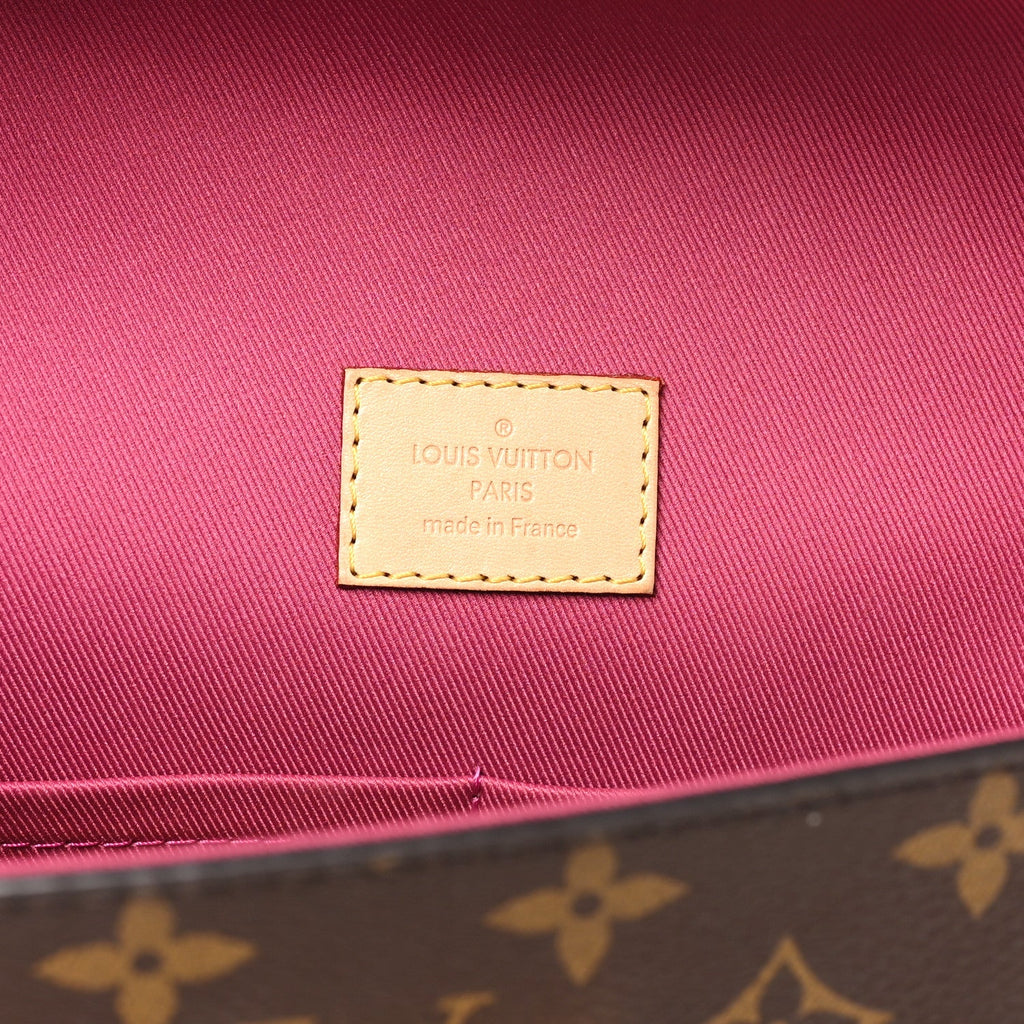 Monogram Cluny BB Bordeaux Fuchsia