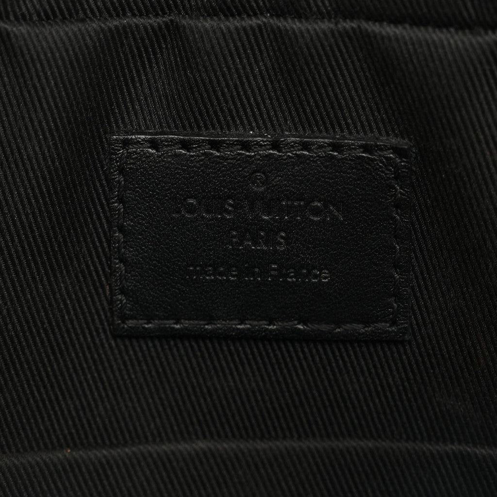 Calfskin Monogram Shadow Duo Messenger Black