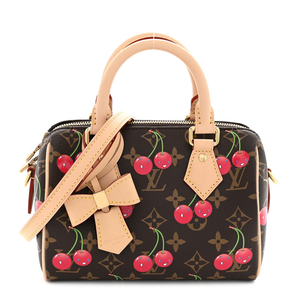 LV X TM Monogram Cerises Speedy Bandouliere 20