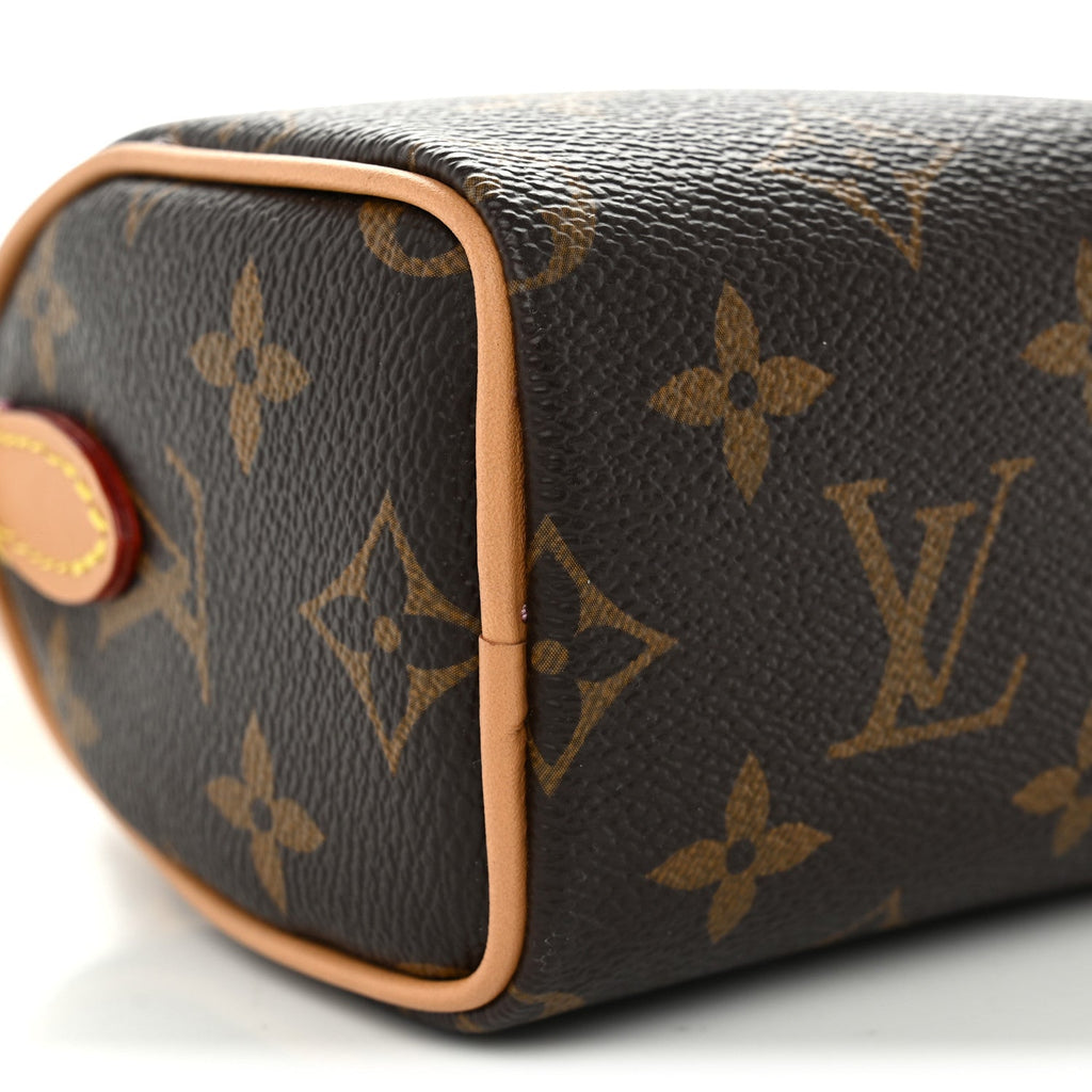 Monogram Vivienne Ice Skating Nano Speedy Bandouliere Pink