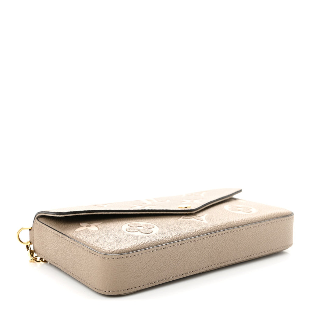 Empreinte Monogram Giant Felicie Pochette Tourterelle Creme