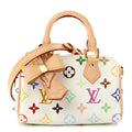 LV X TM Monogram Multicolor Nano Speedy White